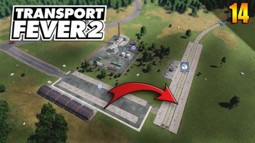 Перегрузка ресурсов Настройка доставки в город  | Transport Fever 2 | S05 #14 (жд игры)