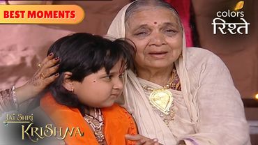 Grandma's arrival makes Sundar better | jai Shri Krishna | Colors Rishtey