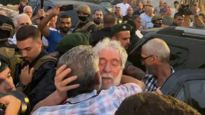 Lebanese militant arrives in hometown after release from French jail | AFP