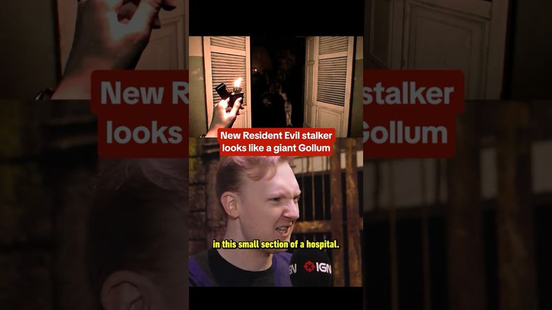 I'm too scared to watch this video to write a caption. #gamescom2025 #residentevil #requiem #stalker