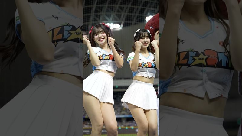 娜妍找多慧一起跳韓華鷹出局舞한화이글스 아웃송😆@lee_dahye @__nayeon4728 #明星賽 #李多慧 #이다혜 #金娜妍 #김나연 #cheerleader #fancam