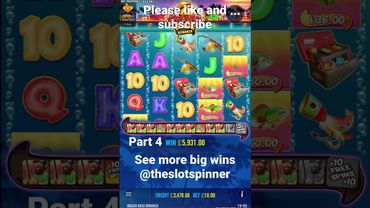 Bigger bass bonanza big win part 4 (£18 stake)
