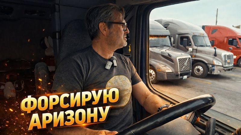 Форсирую Аризону с дорогим грузом: риск, пустыня и индейские земли.