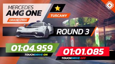 Asphalt Legends Unite - AMG ONE Grand Prix Round 3 - 1⭐ Touchdrive & Manual Drive Reference Laps