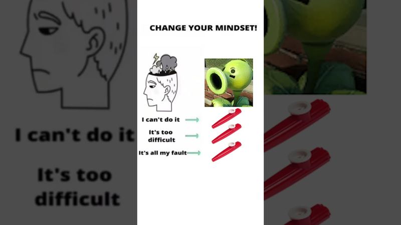 Change Your Mindset! #PvZ #PvZGW #memes