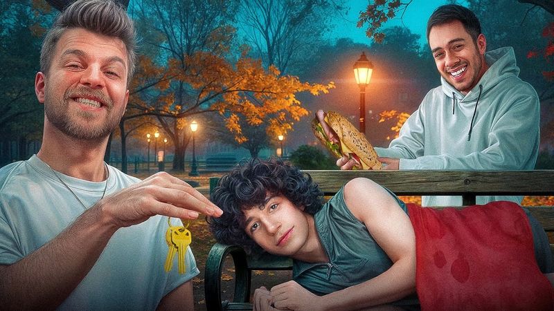 از خونه بیرون شدیم 😭