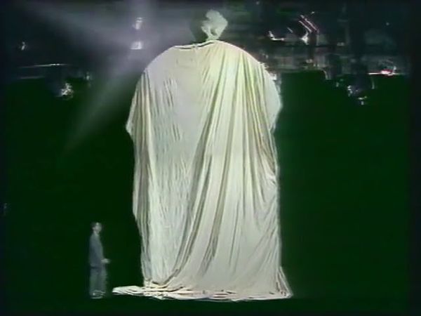 Заставка телекомпании ВИД 1993 1994 ВИД под простыней