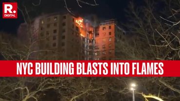 BREAKING: New York Residential Building Burns Due To Gas Explosion | Bronx Blast