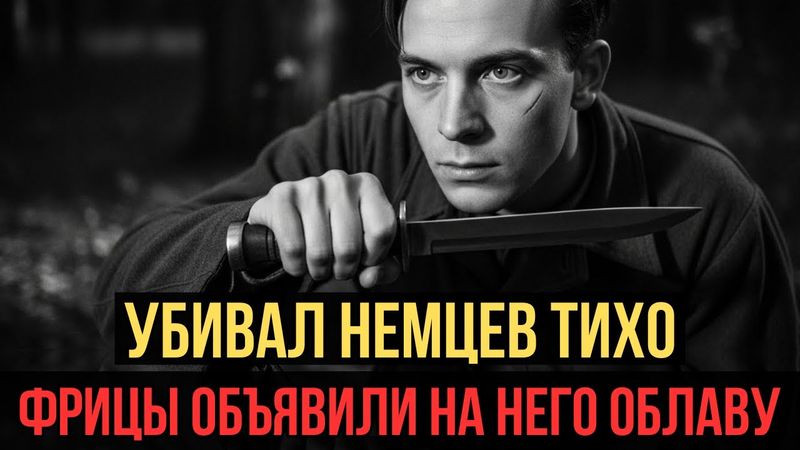 Свои считали его просто дикарем с ножом, но то, что он делал с немцами, повергло всех в шок