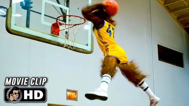 Slam Dunk Scene | TEEN WOLF (1985) Movie CLIP HD