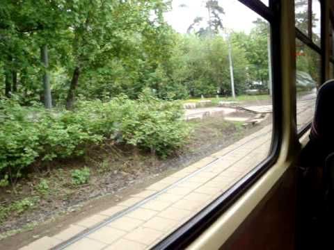 Поездка на трамвае МТТЧ по маршруту №23