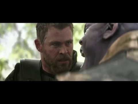 Мстители Война Бесконечности - Тор против Таноса