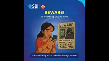 Avoid clicking on photos or links received on WhatsApp from unsolicited senders.