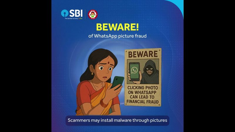 Avoid clicking on photos or links received on WhatsApp from unsolicited senders.