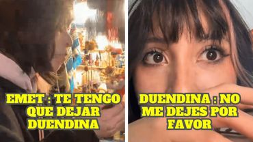 EMET SE DESPIDE DE SU DUENDE Y EL DUENDE LE PIDE QUE NO LA DEJE