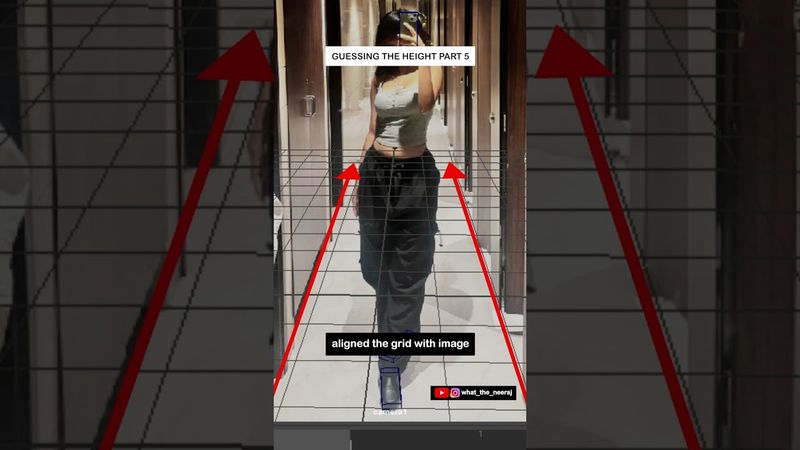 Finding user's height Part 5 #trigonometry #maths #shorts