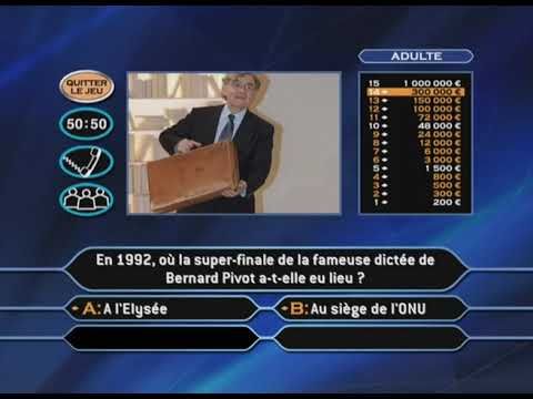 Who Wants To Be A Millionaire (UK) - 3rd Edition Derivatives - Final Question Wrong Reaction