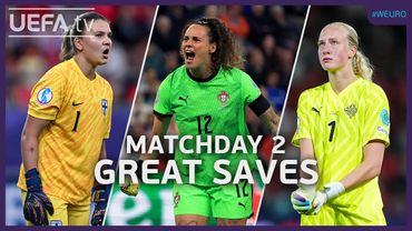 Women's EURO Great Saves | Matchday 2