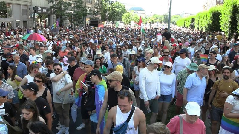 Budapest Pride celebrates record turnout despite Orban's ban | AFP