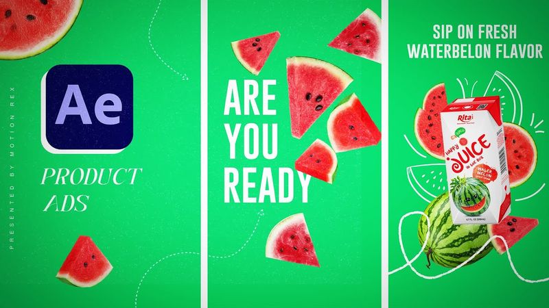 Motion Graphics Product Ads | Social Media Ads - After Effects Tutorial - Motion Rex