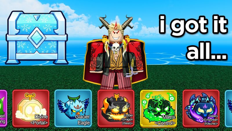 The Luckiest Boxes in Blox Fruits Ever...