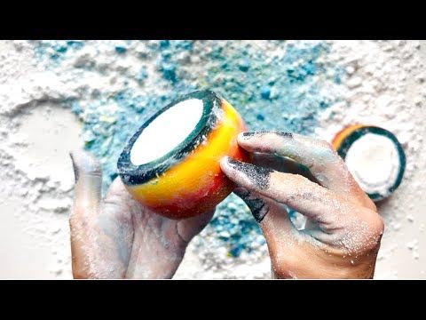 Ancient Chalk Pottery | ASMR Art Therapy