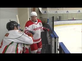 Путин и Лукашенко сыграли в хоккей
