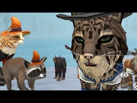 Рыськи охотятся в режиме защиты WildCraft #100