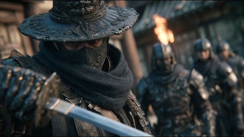 Thrilling Martial-Arts Film: Assassin storms the palace, use a spinning blade slays all