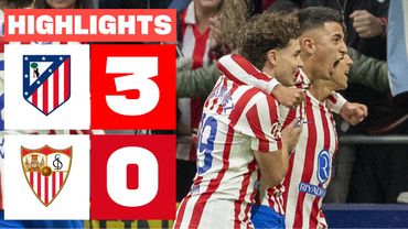 ATLÉTICO DE MADRID 3 - 0 SEVILLA FC | HIGHLIGHTS LALIGA EA SPORTS