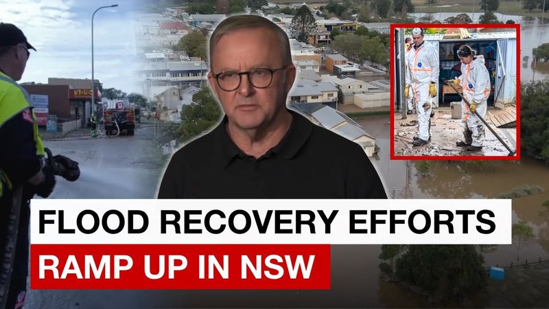 Recovery efforts ramp up in NSW after deadly floods