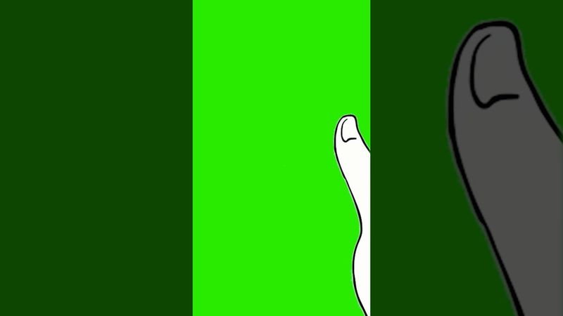 Move your Thumb trend Green Screen #greenscreen #chromakey #video #shorts #videoediting