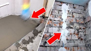 Ремонт ванной комнаты и туалета ОТ и ДО. Часть 1 - стяжка пола, выравнивание стен.