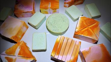 Beautiful pattern gym chalk丨染色粉笔丨助眠ASMR