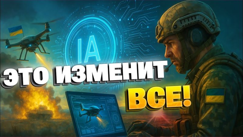 ИИ и дроны на фронте: как технологии помогают уничтожать врага и спасать жизни