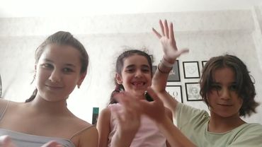 Yoga for three with the younger cousin