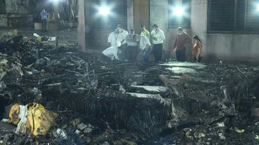 Debris and destruction at Air India crash site | AFP