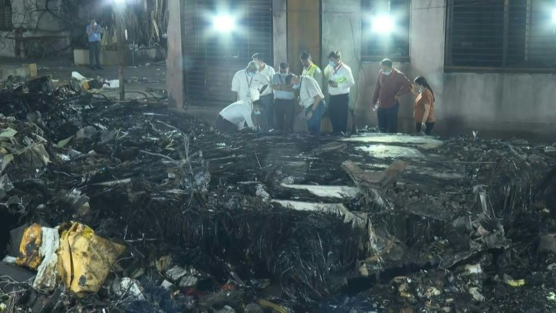 Debris and destruction at Air India crash site | AFP