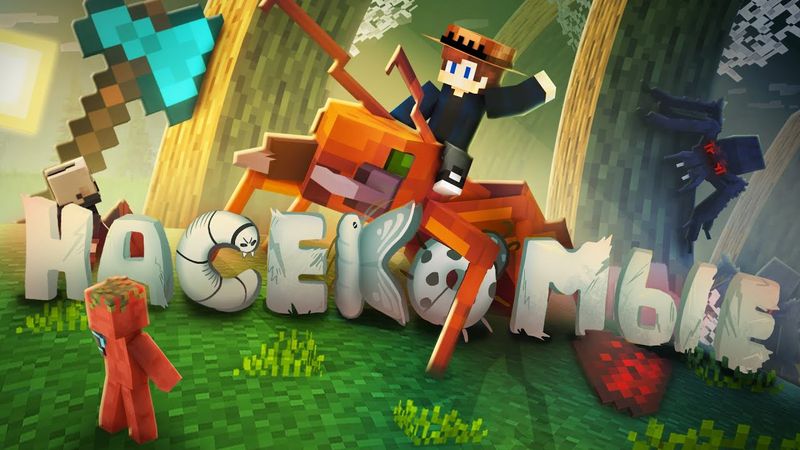 МЫ УМЕНЬШИЛИСЬ И ПЕРЕЖИЛИ ОГРОМНЫХ НАСЕКОМЫХ В МАЙНКРАФТ!