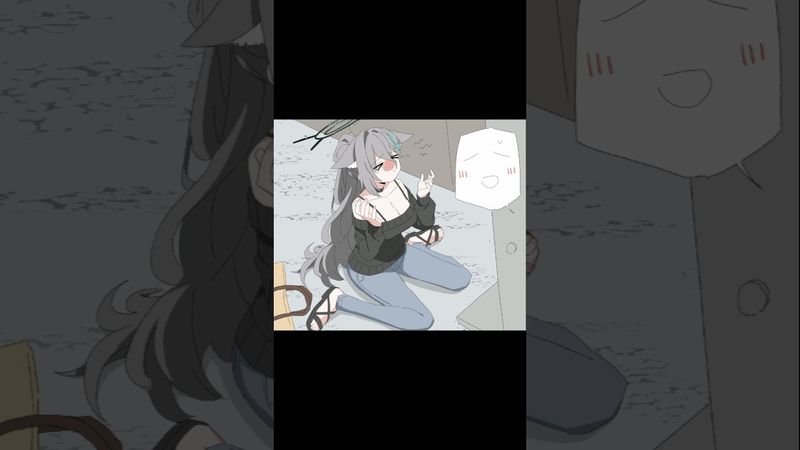 🐺💥🤕 #bluearchiveglobal #ブルーアーカイブ #블루아카이브 #bluearchivememe