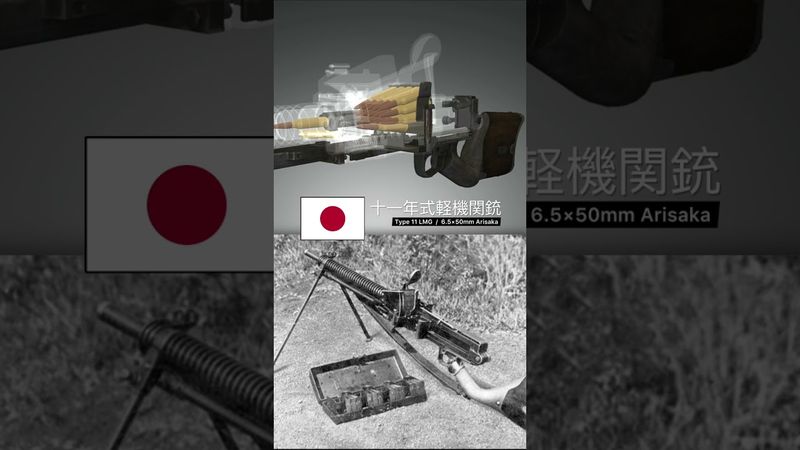 TYPE 11 LMG (6.5x50mm Arisaka)