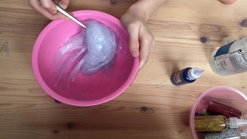 Делаем лизуна (слайм) своими руками