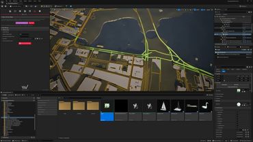 Unreal Engine 5.4 - Import Hamburg - WorldBLD|CityBLD - Modern City Kit & Landscaping Mapbox(1) - 4K