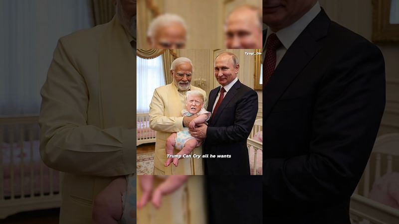 Trump🤡 Vs Modi 🇮🇳 And Putin 🇷🇺|#shorts #trump #modi #putin