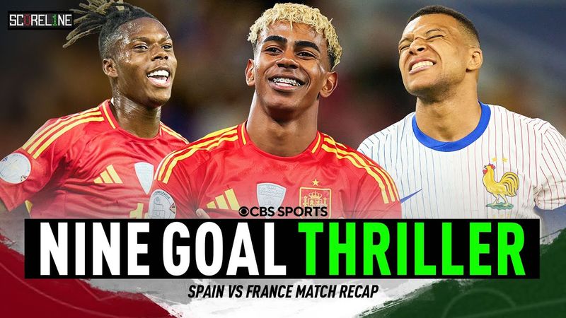 Spain ELIMINATE France in UEFA Nations League Semi-Finals | Merino, Yamal, Pedri, Mbappe | Scoreline