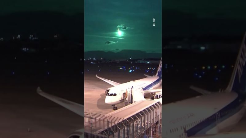 Fireball lights up Japan's skies