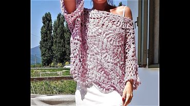 ☀️"Soleil"☀️Bellissima Tunica Ad uncinetto (Prima parte)