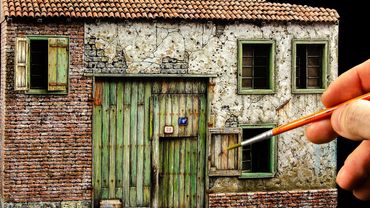 Yes, You Can Turn a Block Of Styrofoam Into a Miniature House!