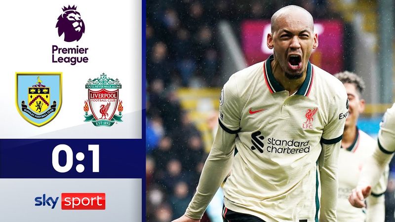 Fabinho trifft bei Arbeitssieg | FC Burnley - FC Liverpool 0:1 | Highlights - Premier League 2021/22