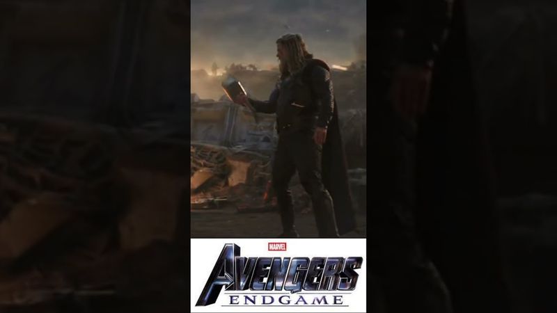 Avengers: End Game || Thor and Captain America Switch Hammers Scene